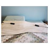 King Size Adjustable Bed  both Sides Raise and Lower seperatly both at the Head and Foot Of Bed