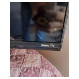 58" Hisene Roku TV with Visio Sound System, TV Stand, and DVD