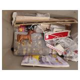 Doll House Furniture and Accessories Lot Most is new with Packaging/Boxes and Realife Miniatures Wood Funiture Kit