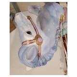 Gorgeous Ceramic Carrosol Horse With Great Color and shine