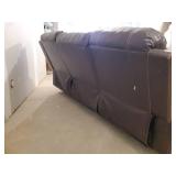 Gorgeous Leather Couch with recliners on both ends Solid Condition with Minimal Signs of wear