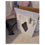 Nice Bed For when Company Comes, Smartbase Dual metal Beds with 4 in 1 Adventuridge Airbeds along with a Gorgeous Firefighters Blanket and MN Twins Throw and More