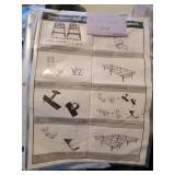 Nice Bed For when Company Comes, Smartbase Dual metal Beds with 4 in 1 Adventuridge Airbeds along with a Gorgeous Firefighters Blanket and MN Twins Throw and More