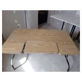 Two Sewing Tables Both Fold up