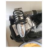 Mixed Bathroom Lot Wahl Beard Trimmer like new, Makeup Magnifying Mirrors, Heating Pad, First Aid stuff and More