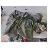 Military Jackets Cartridge Case, Helmet and more
