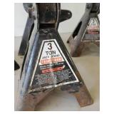 4 Craftsman 3 ton Jack Stands