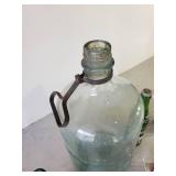 Large Silent Glow Oil Burner Jug, Firestone Ashtray, Vintage Soda Bottles, and more