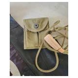 Colt Gun Box, Box Only, POW leather Vest, 45 Cal Assembly & Disassembly Mat and More