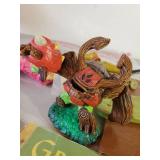 Misc Lot of Books Vintage Toys and an Awesome 1944 Edition Atlas of the world