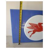 WHOA  Pegasus Mobil Oil Lighted Sign In working condition