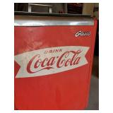 HOLY SMOKES LOOK AT THIS!! Vintage Soda Shop Glasco Coca-Cola Cooler in Great Vintage Condition Still with original paint!!
