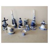 Assorted Lot of Delfts Figurines and other Delfts Items