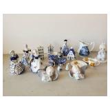 Lot of Misc Vintage Figurines and other items, Old Foley, Little Jack Horner Set and More