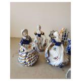 Lot of Misc Vintage Figurines and other items, Old Foley, Little Jack Horner Set and More