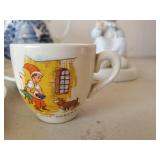 Lot of Misc Vintage Figurines and other items, Old Foley, Little Jack Horner Set and More