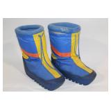 Pair of Retro Colorful Snow Boots