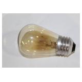 Box of 36 Vintage Clear Incandescent Light Bulbs with Sockets