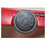 Adjustable Red Mandoline Slicer with Safety Holder