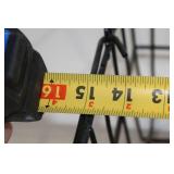 Decorative Wire Basket and Hook Rail Set