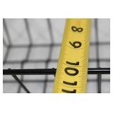 Decorative Wire Basket and Hook Rail Set