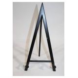 Set of 3 Metal Display Easels in Various Finishes