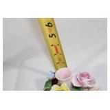 Collection of Ceramic and Porcelain Figurines and Piggy Bank