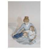 Collection of Ceramic and Porcelain Figurines and Piggy Bank