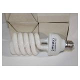 Set of 6 Compact Fluorescent Light Bulbs in Original Boxes