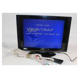 Sharp LC-20D42U LCD TV with Remote and Cables
