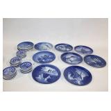 Collection of Royal Copenhagen Commemorative Plates