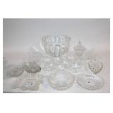 Vintage Crystal Glassware Collection