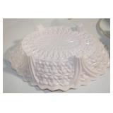 Collection of Bowls and Plates Including Pink Decorative Dish