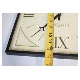 FirsTime Wall Clock with Roman Numerals