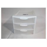 Sterilite 3 Drawer Storage Organizer