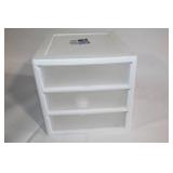 Sterilite 3 Drawer Storage Organizer