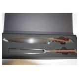 Hammer Stahl Carving Knife and Fork Set