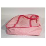 Clinique Pink Tote Bag with Shoulder Straps