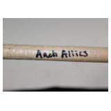 Autographed Drumstick by Arch Allies and Signature by Bobbi