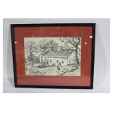 Framed Print of 