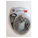 GE Ultra Pro 6ft RCA Audio/Video Cable with Gold Plated Connectors