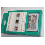 Beaded Jewelry Crafting Supplies and Photo Bracelet Kit