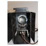 Antique Stereopticon Lantern Projector with Glass Slides and Envelopes