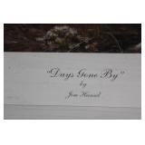 Days Gone By Framed Art Print by Jim Hansel with Black Frame