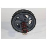 Ab Roller with Foam Grips for Core Workout