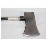 Used Camping Axe with Protective Sheath