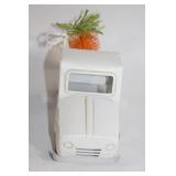 Easter Decor Set with Bunny Bait Sign and Carrot Truck