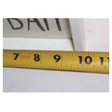 Easter Decor Set with Bunny Bait Sign and Carrot Truck