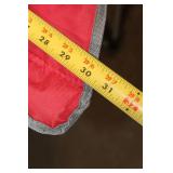 Red Folding Camp Chair with Cup Holder