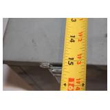 Metal Storage Box with Secure Latch Closure